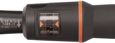 Bahco momentsleutel | dubbelschaal | vaste ratelkop 5-25 nm - 74wr-25