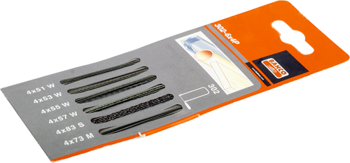 Bahco 1010863 - assorterede figurerzgbl.6x4p nr.302 302-6x4p | 3 stk