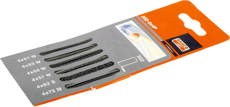 Bahco 1010863 - assorterede figurerzgbl.6x4p nr.302 302-6x4p | 3 stk