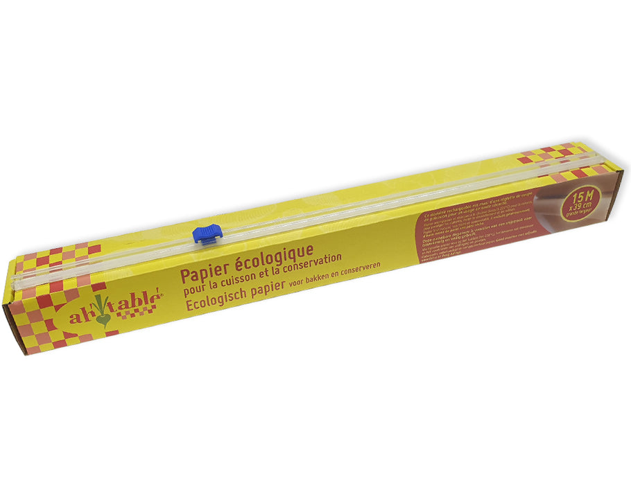 Ah! tabel! bagepapir - 39cm x 15m - inkl. dispenser