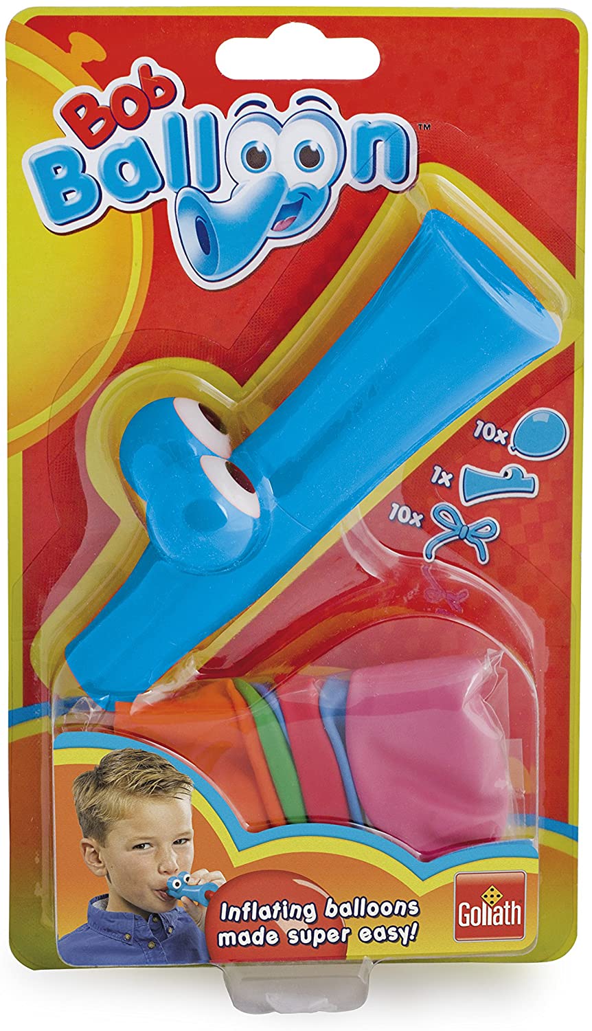 Goliath bob ballon ballon oppusteligt sæt med blå balloner