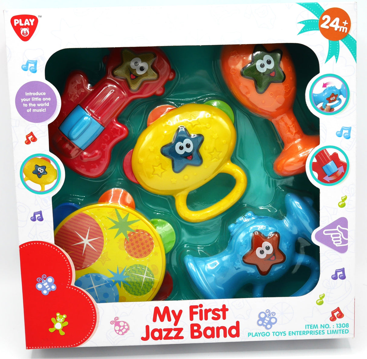 Playgo - mit første jazzband med 5 flotte instrumenter