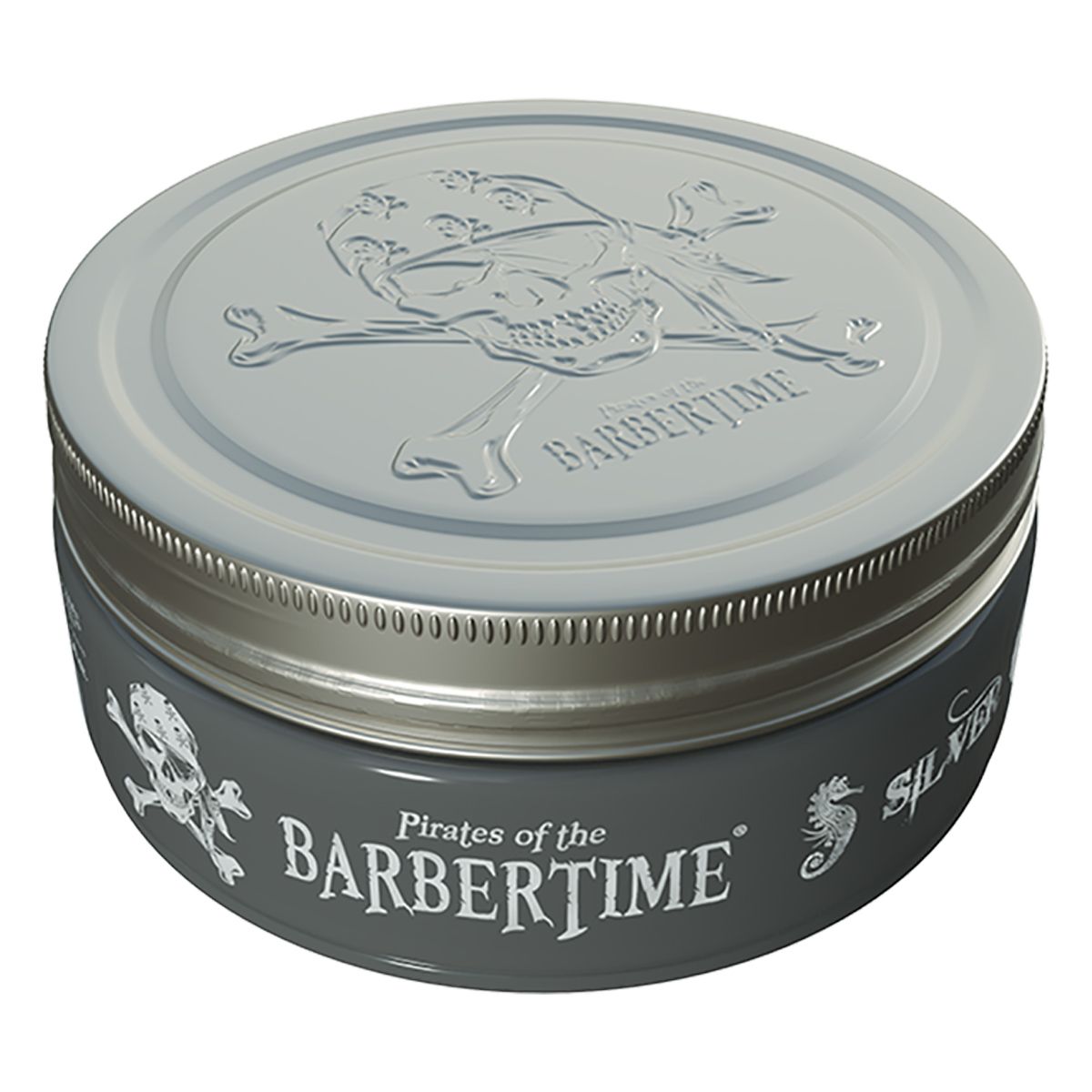 Barbertime sølv pomade 150ml