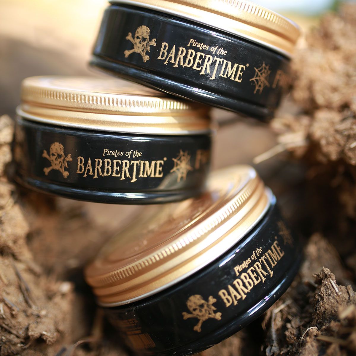 Barbertime fiber pomade edderkop 150ml