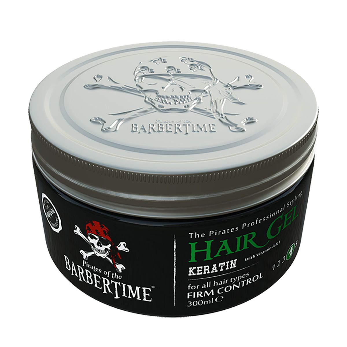 Barbertime hårgelé keratin 300ml