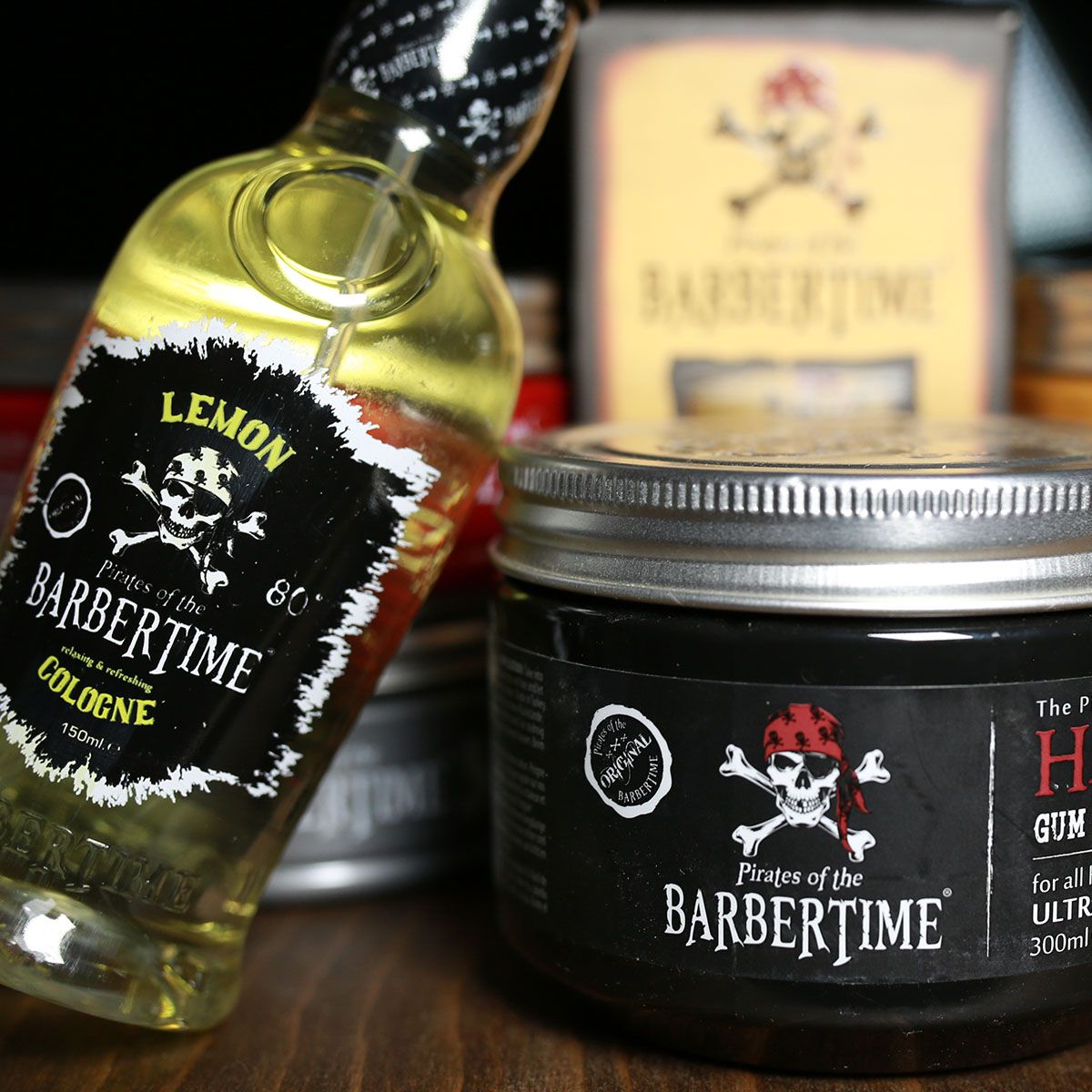 Barbertime hår gel tyggegummi effekt 300ml