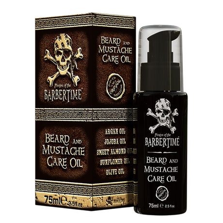 Barbertime skæg overskægsolie 75ml