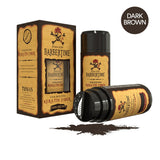 Barbertime håropbygning keratin fiber mørkebrun 21gr.