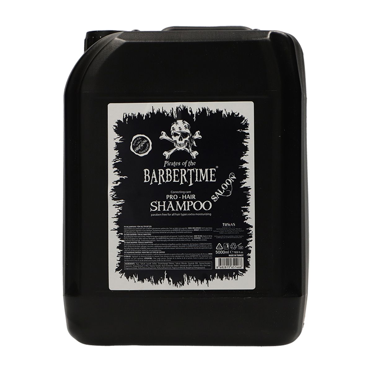 Barbertime pro hårshampoo 5000ml