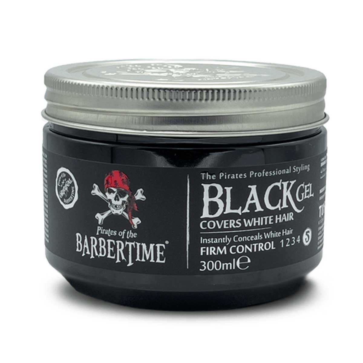 Barbertime sort gel 300ml
