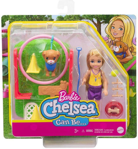 Otto simon barbie chelsea teen dukke kan være hundetræner chelsea legesæt