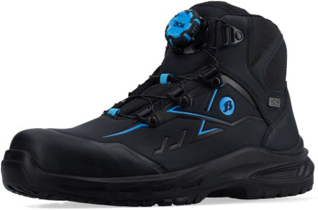 Bata werkschoen fayvr stone xw mid boa s7s | zwart | maat 44 - 8712843719026