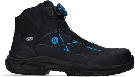Bata werkschoen fayvr stone xw mid boa s7s | zwart | maat 47 - 8712843719057