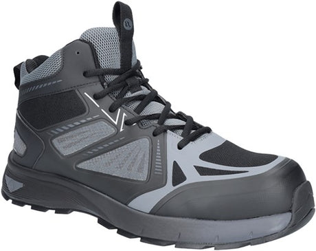 Bata werkschoen sportmates brisk hoog s3 | zwart | maat 36 - 00.017.164.36