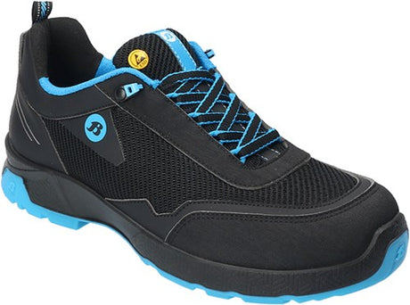 Bata werkschoen summ two laag s3 | zwart blauw | maat 46 - 00.017.140.46