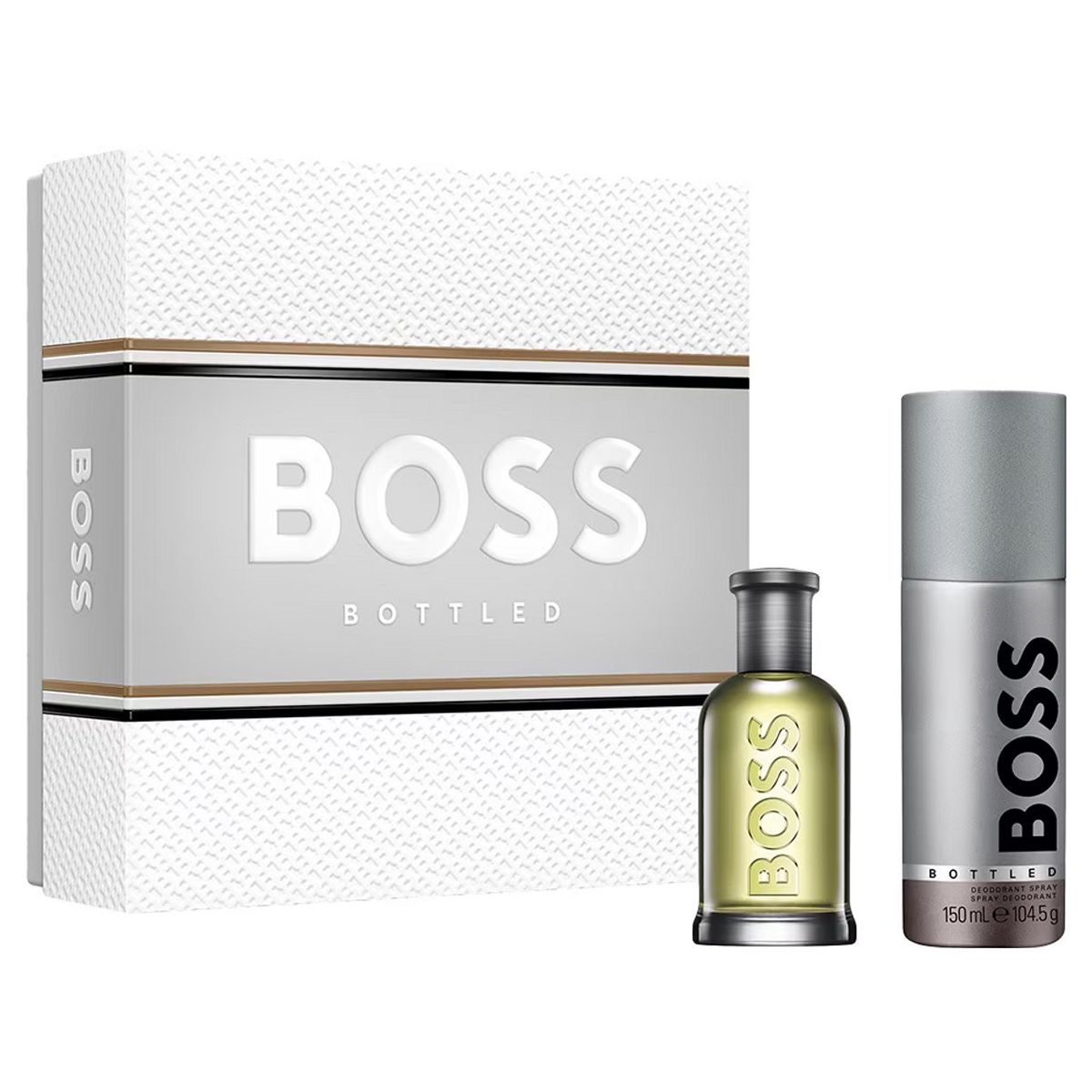 Hugo boss flaskegavesæt eau de toilette 50ml + deo 150ml herre