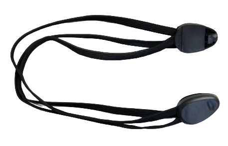 Snelbinders triobinder 28 tommer elastane sort 65 cm