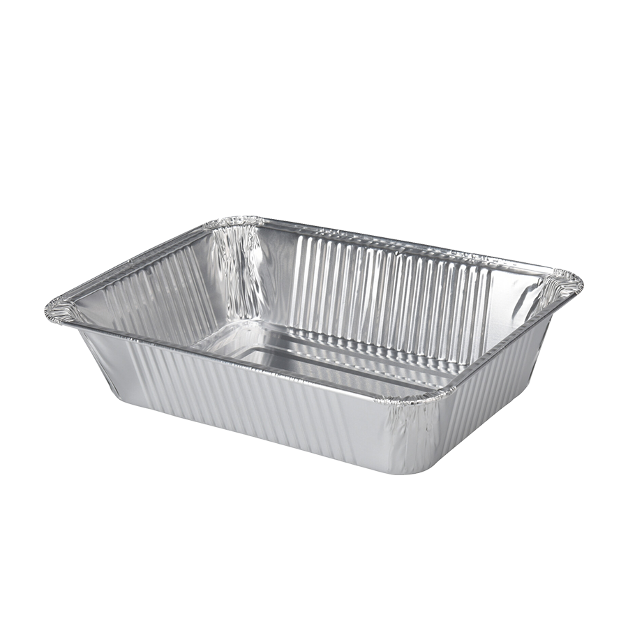 BBQ grill bradepande aluminium 22x15,5x4,5cm 5 stk.