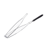BBQ grill fiskegrill krom 29x10cm