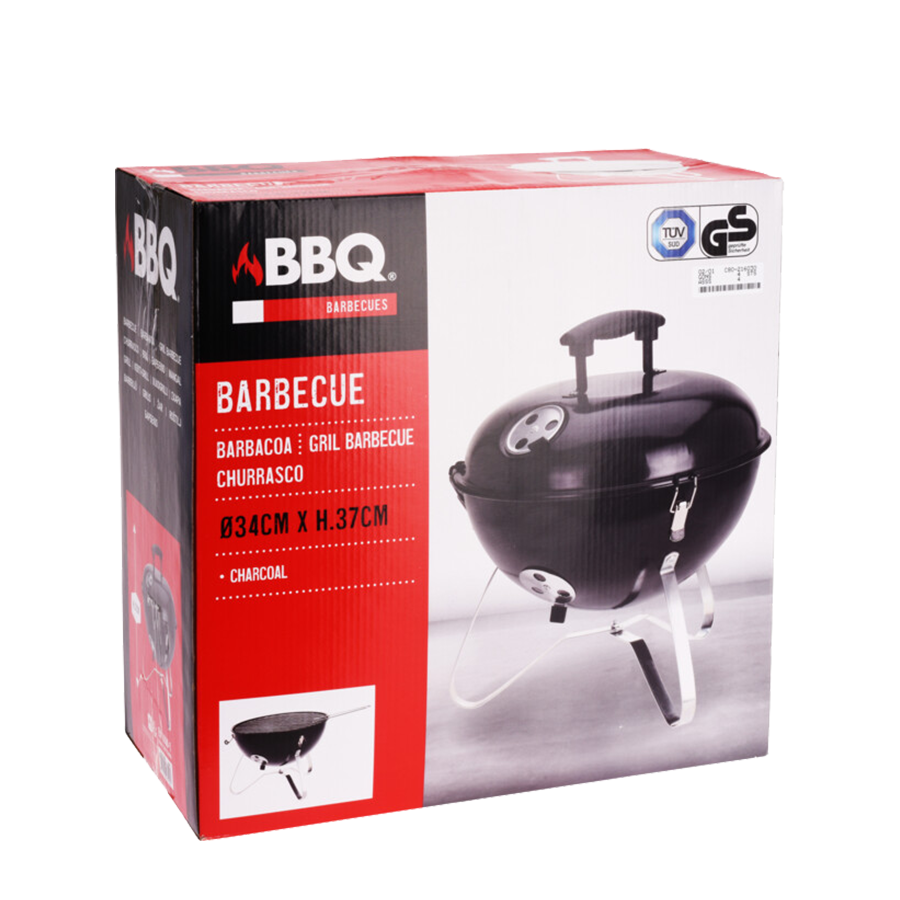 Pic bbq tafel barbecue rond zwart ø34cm
