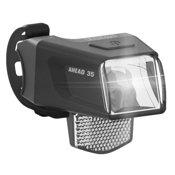 Büchel forlygte LED ahead 35 - sort
