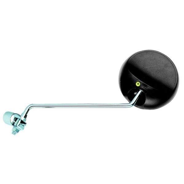 Busch + Müller spejl med klemme bumm 922 15p rund universal - sort