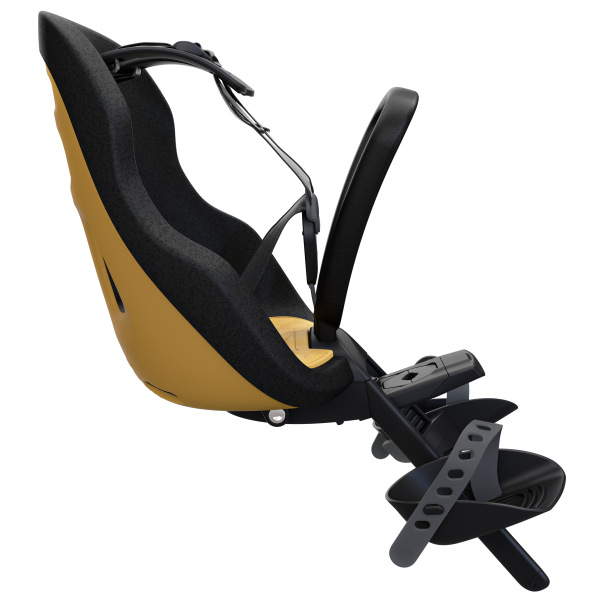 Thule yepp nexxt 2 mini - cykelsæde - forsæde - poleret gul