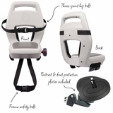 Qibbel bagsæde junior 6+ bagagebærer beige brun