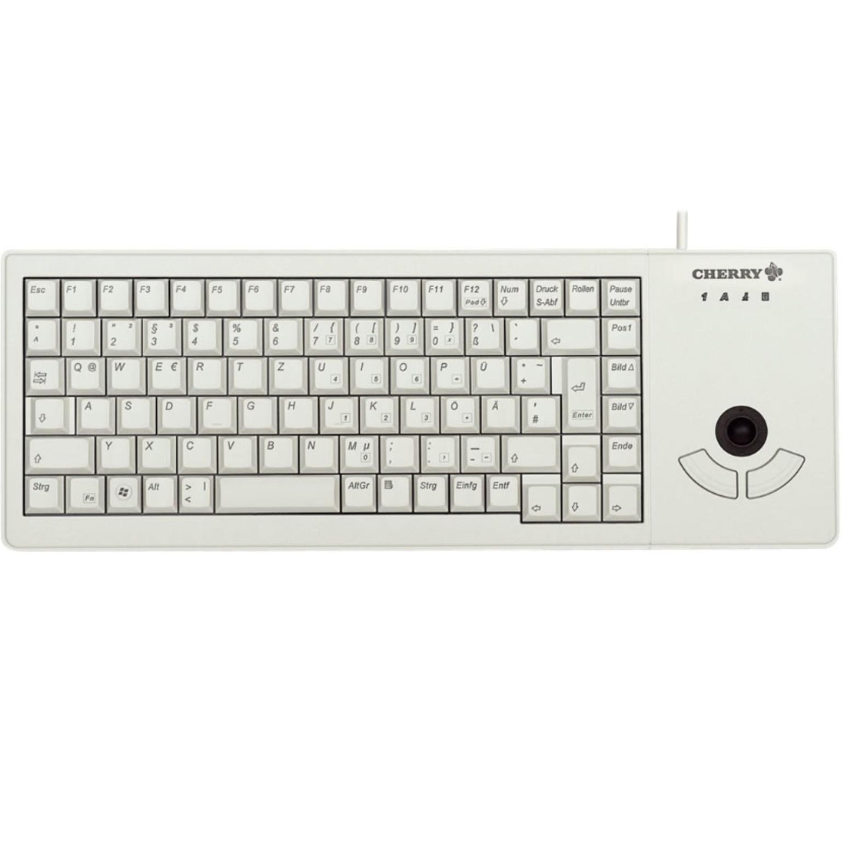 Kablet tastatur - kirsebær