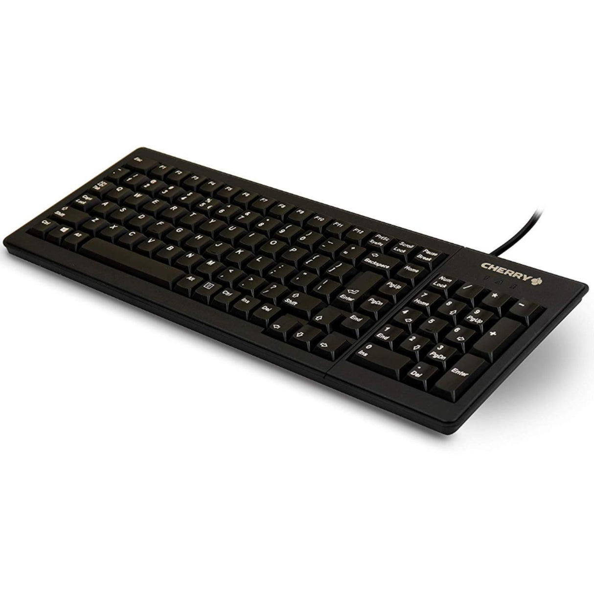 Abi kablet tastatur - kirsebær