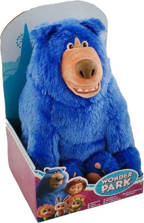 Jonotoys bamse boomer fra vidunderparken serien, 35 cm høj