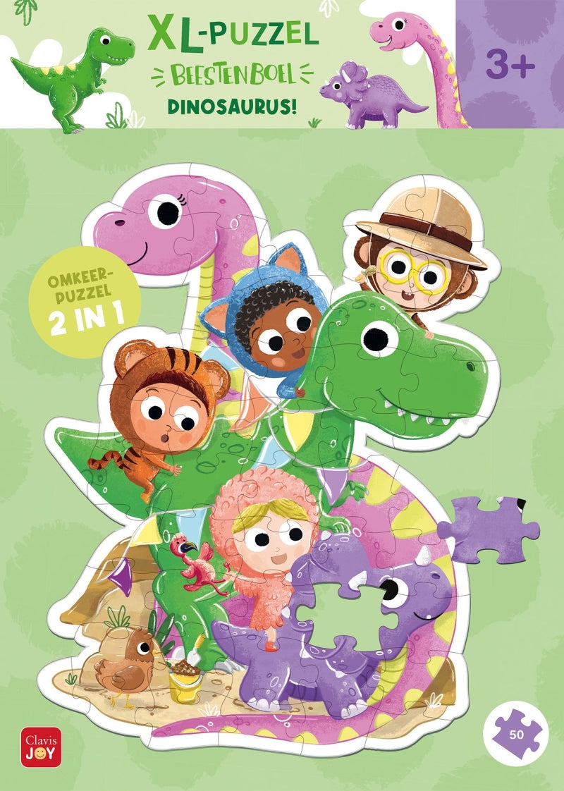 Clavis beast xxl puslespil - dinosaur!