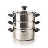 Beka polo damper med glaslåg 24cm