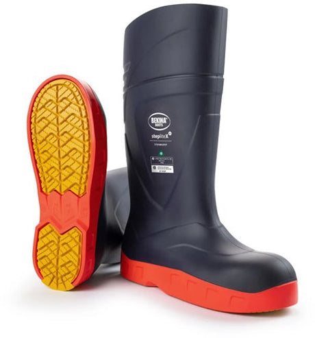 Bekina steplitex stormgrip laars s5 xas9p5562yp533 | blauw oranje | maat 47 - 5412684039378