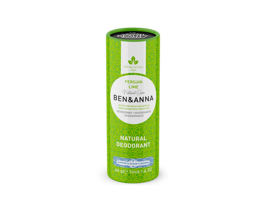 Ben Anna deodorant i papirtube - persisk lime - 40 gram