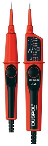 Benning spændingstester duspol analog 12-1000v ac dc - 050261