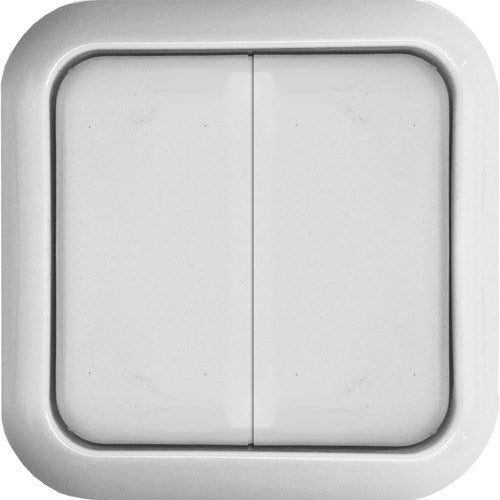 Enzo benson opbouw schakelaar serie wit - 4650087