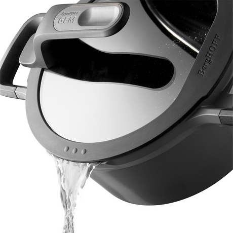 Berghoff gem sauteerpan 2 handvaten met deksel stay cool grijs ø24cm