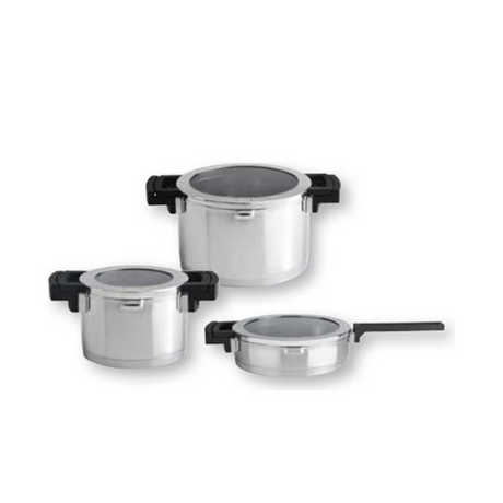 Berghoff neo glass kookpottenset küppersbusch 6-delig