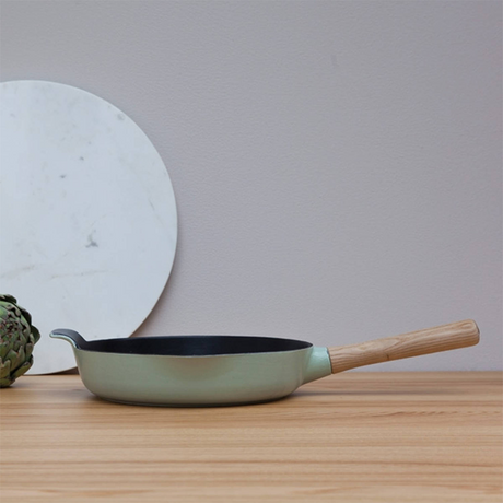 Berghoff ron braadpan gietijzer groen ø26cm