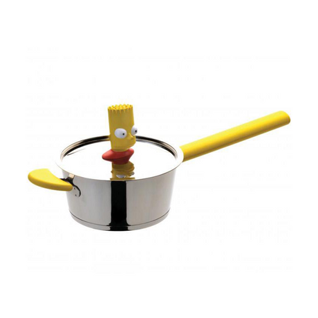 Imp berghoff the ssons steelpan met deksel ø16cm