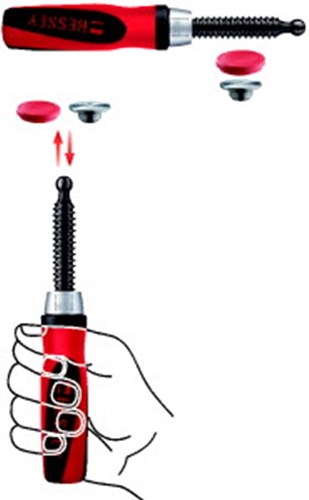 Bessey 2-komponent håndtag (tg gz gmz, fremspring 80 mm) - 3101179