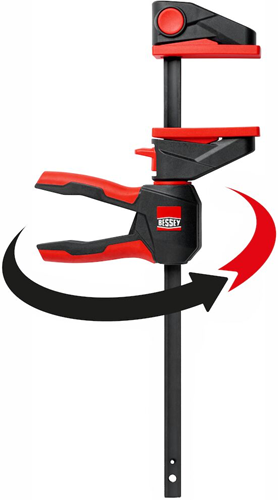 Bessey ez360-15 enkele handklem met draaibare handgreep ez360 spanbreedte (max.):150 mm afm. werkbereik:80 mm