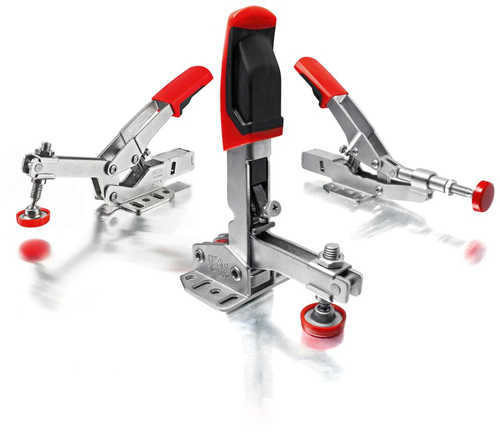 Bessey vandret strammer med åben arm og vandret bundplade stc-hh 60 - stchh70