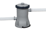 Bestway Cartride Filter Pump 2.0 m³ U 12V Grå