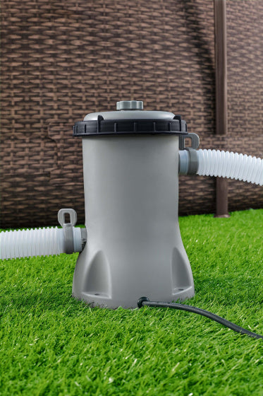 Bestway Cartride Filter Pump 2.0 m³ U 12V Grå