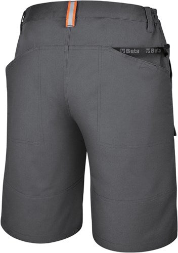 Beta 7931mg l arbejdsshorts | grå - 079310403