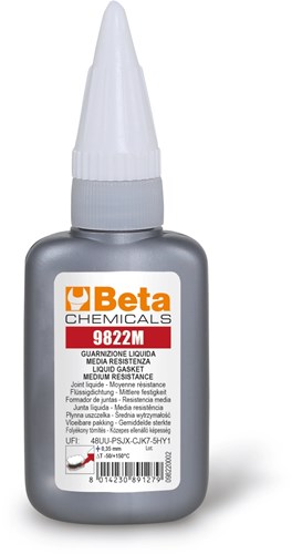 Beta 9822m t50 (1-2) - flydende pakning - gennemsnitlig. - 098220505