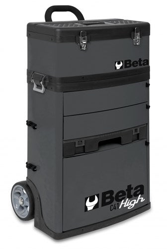 Beta c41h trolley, todelt grå - 041000010
