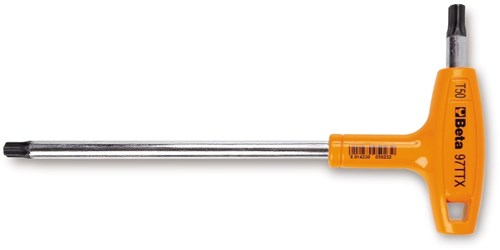 Beta vinkel sekskantnøgler til Torx® skruer og krafthåndtag 97ttx 20 - 000970720
